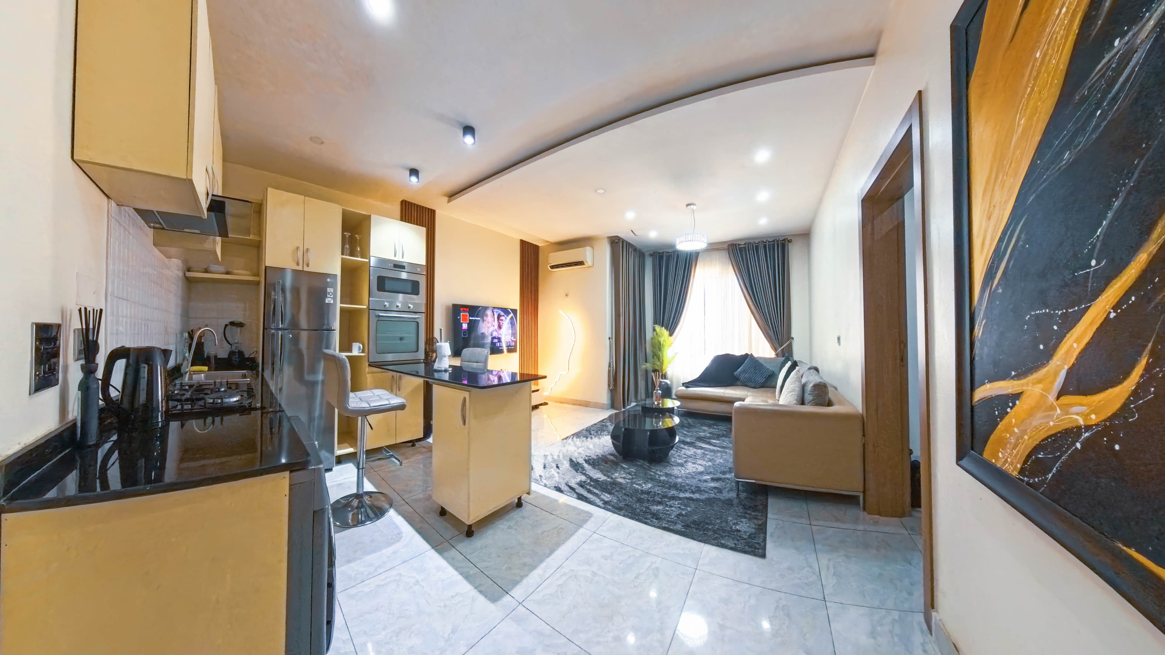 Velvet - Executive 1-bedroom apartment with Gym and Pool