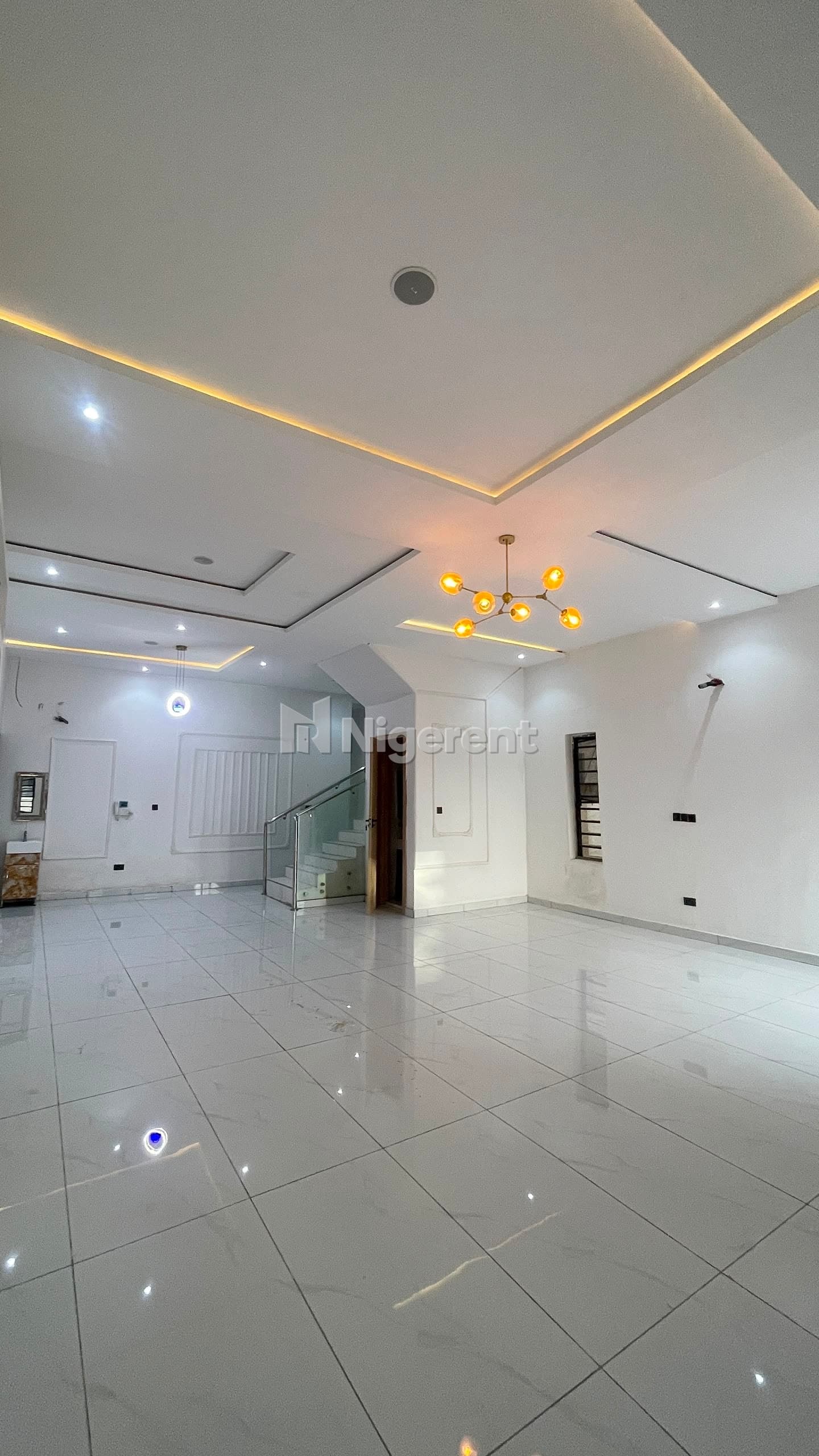 MASSIVE FULLY DETACHED  6BDR  DUPLEX + BQ  IN PEACEFUL CODE IN / CODE OUT PLEASANT ESTATE AT CHEVRON ALTERNATIVE