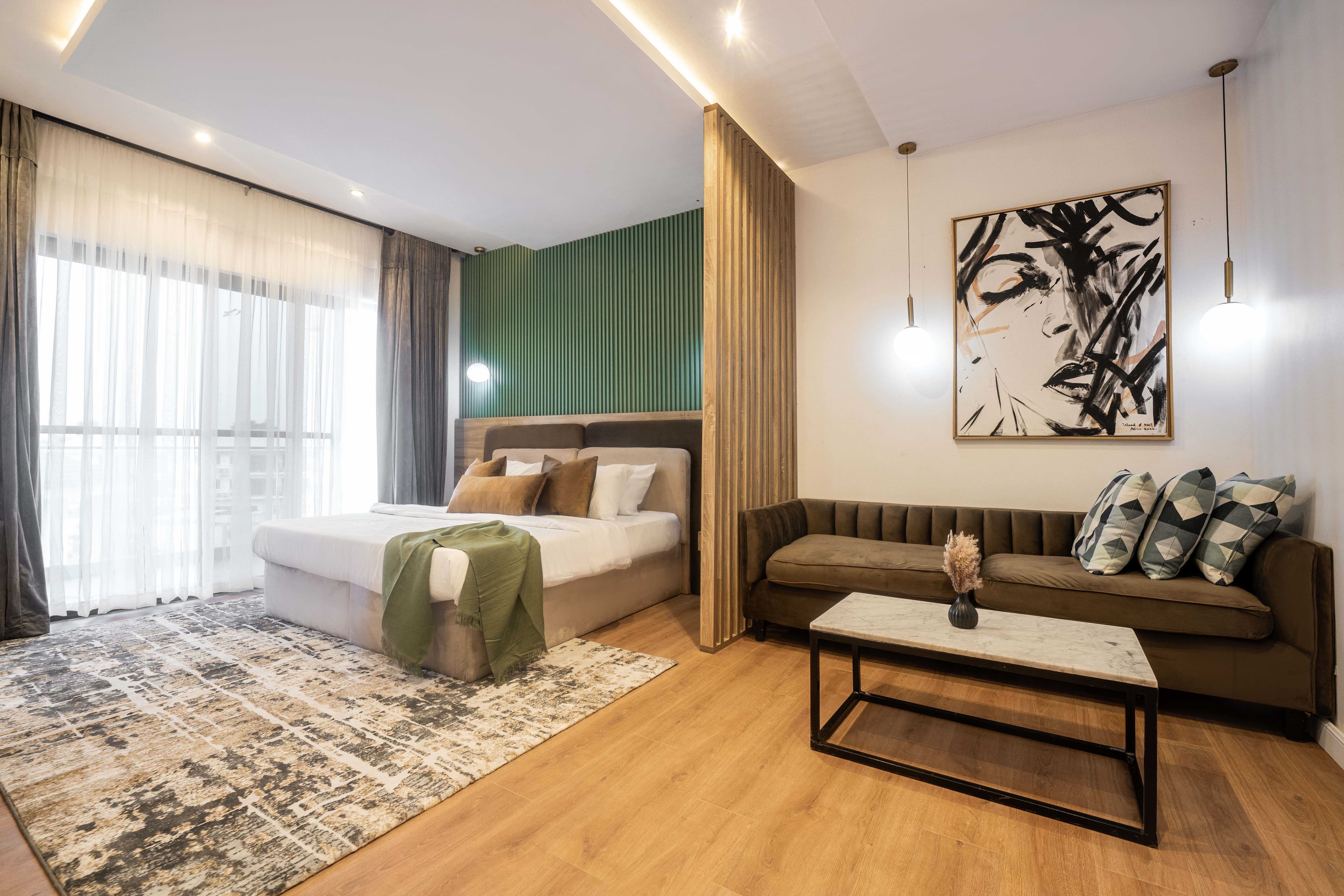 2-Bedroom Smart Apartment with Balcony & Onsite Gym